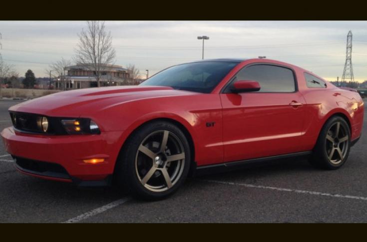 FORD MUSTANG PANORAMA RF MATTE BRONZE